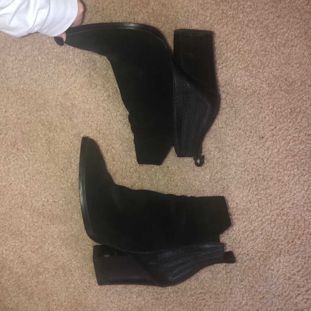 Black booties